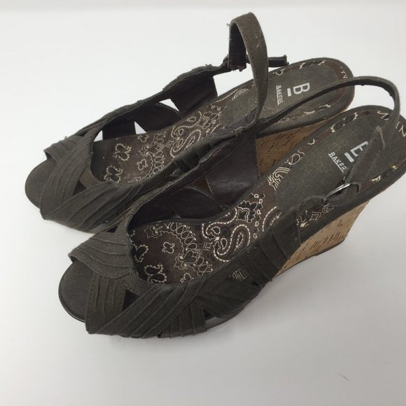 Open toe summer wedge Suzie q Size 8 - Picture 2 of 8